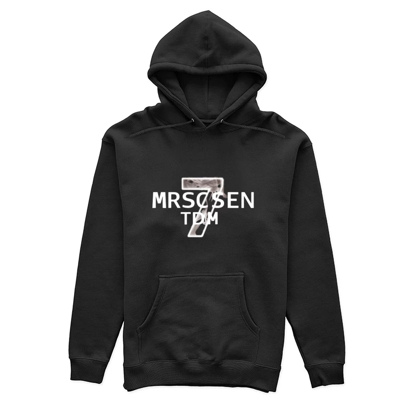 Moderne Zahlen- und Buchstabenkunst Damen Pullover Hoodie
