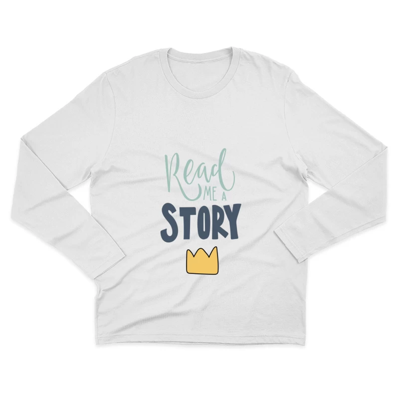 Demande de lecture d'une histoire Homme Manches Longues T-Shirt