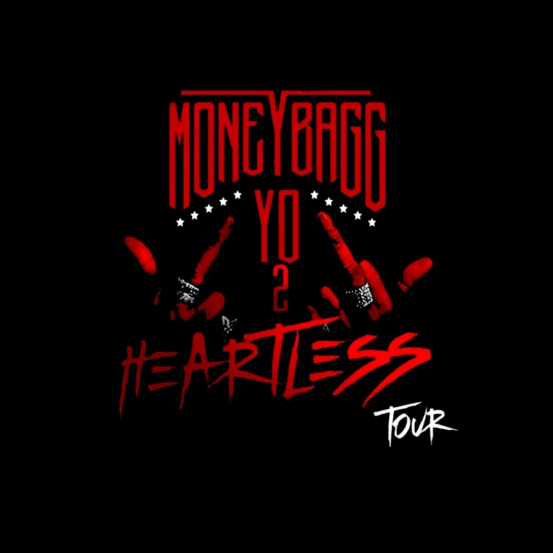 Moneybagg Yo - YO 2 Heartless Album Cover Art Throw Pillow