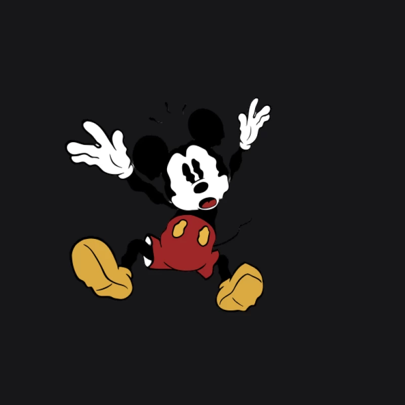 Saut de dessin animé rétro Homme Sweat à capuche