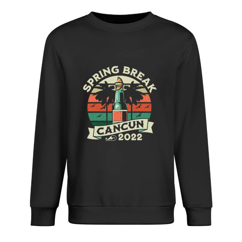 Frühlingsferien Cancun 2022 Design Herren Pullover Sweatshirt