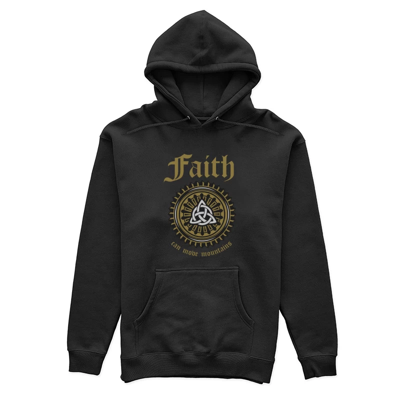 Symbole de Foi et Triquetra Femme Sweat à capuche