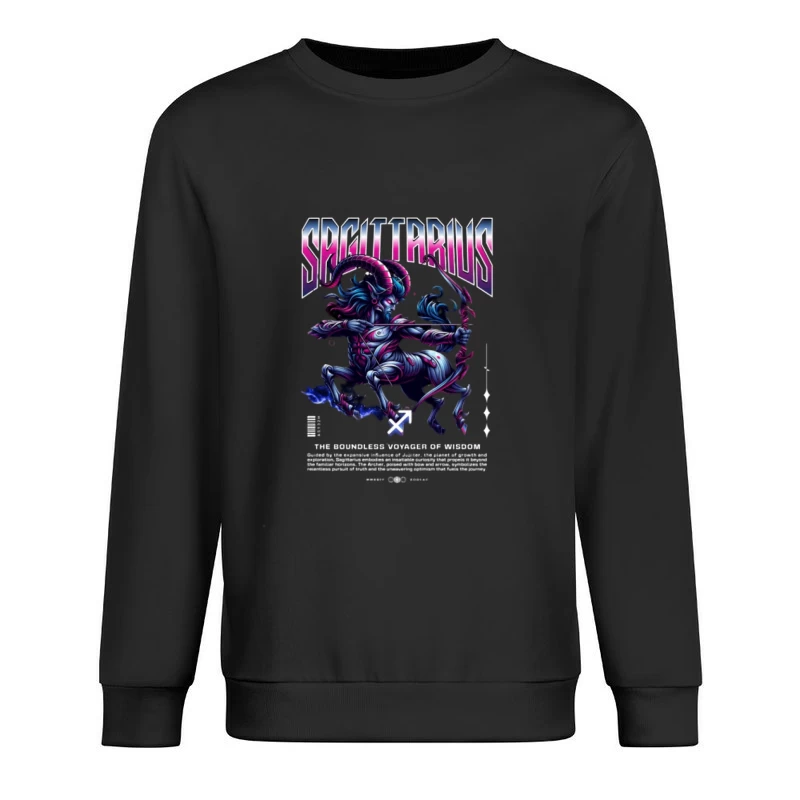 Guerrier Mystique Sagittaire Homme Sweat-shirt à enfiler