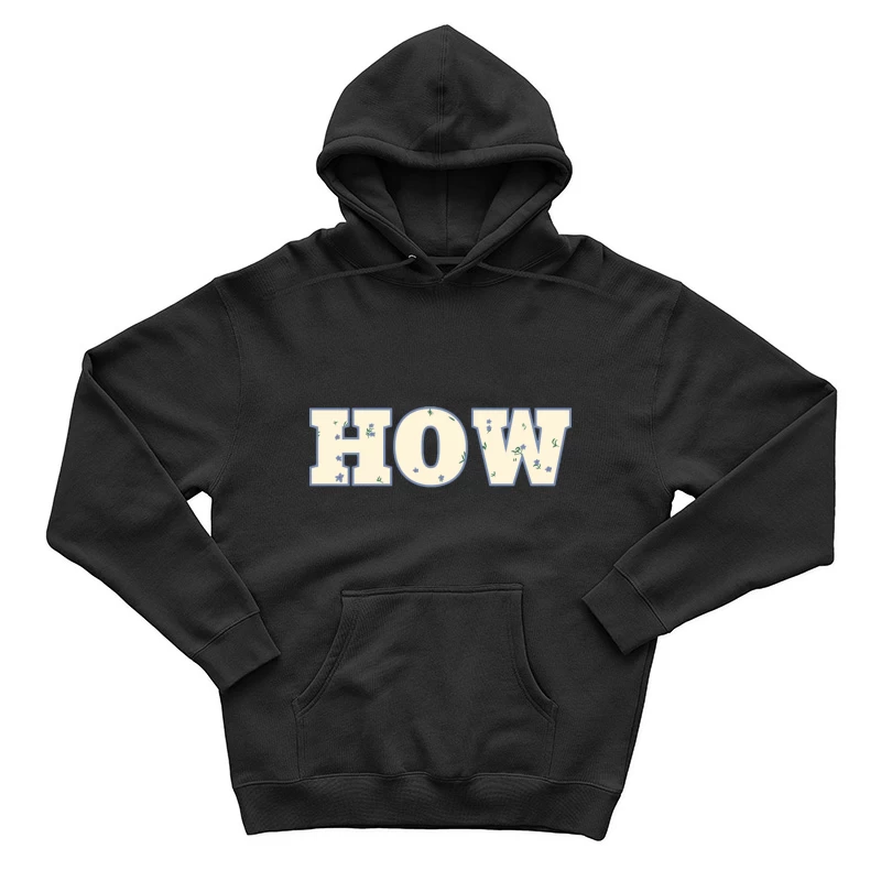 Florales HOW-Design Herren Pullover Hoodie