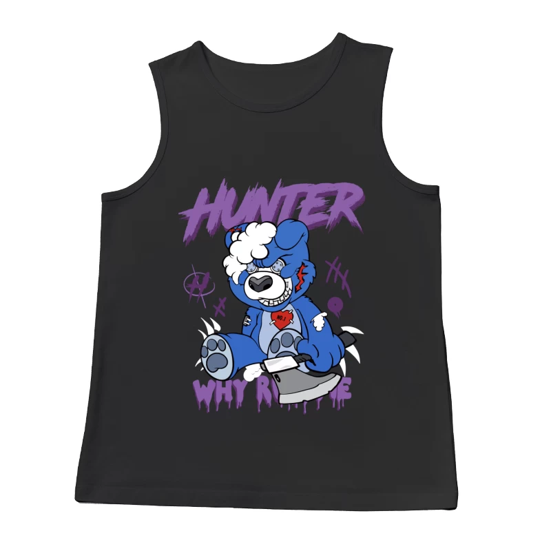 Jagd-Bär mit Axt Herren Tanktops