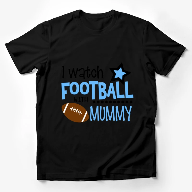 Regarder le football avec maman Homme T-Shirt