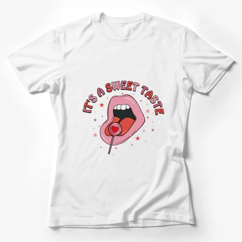 Süßer Geschmack mit einem Lollipop Damen T-Shirt