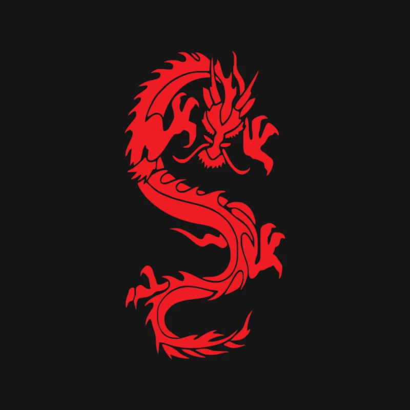 CHINESE DRAGON MMA Mouse Pad