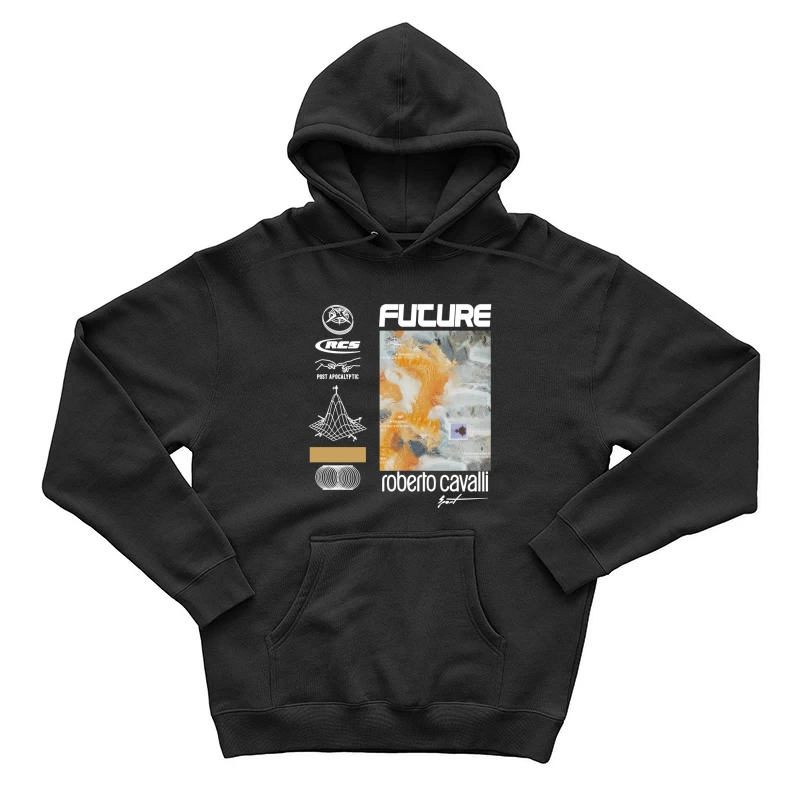 Zukunftsvision von Roberto Cavalli inspiriert Herren Pullover Hoodie