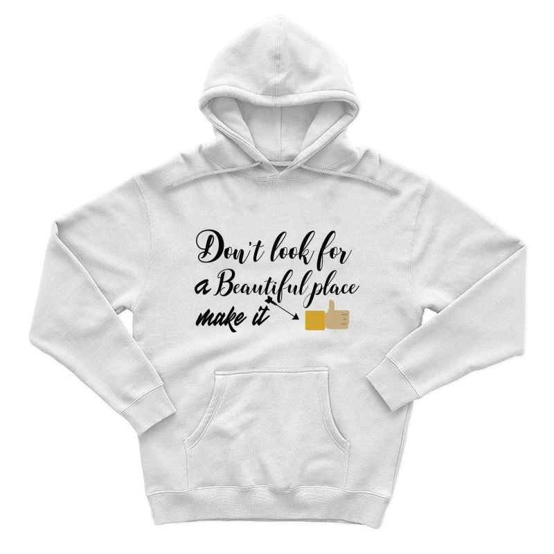Créer un endroit magnifique Homme Sweat à capuche