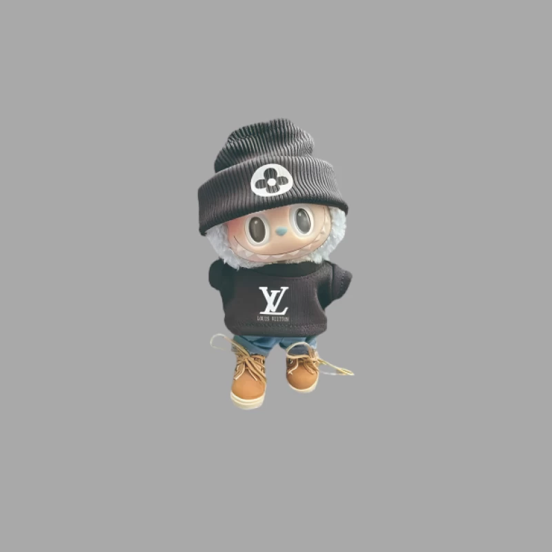 Adorable poupée de mode avec vêtements LV Homme Sweat à capuche