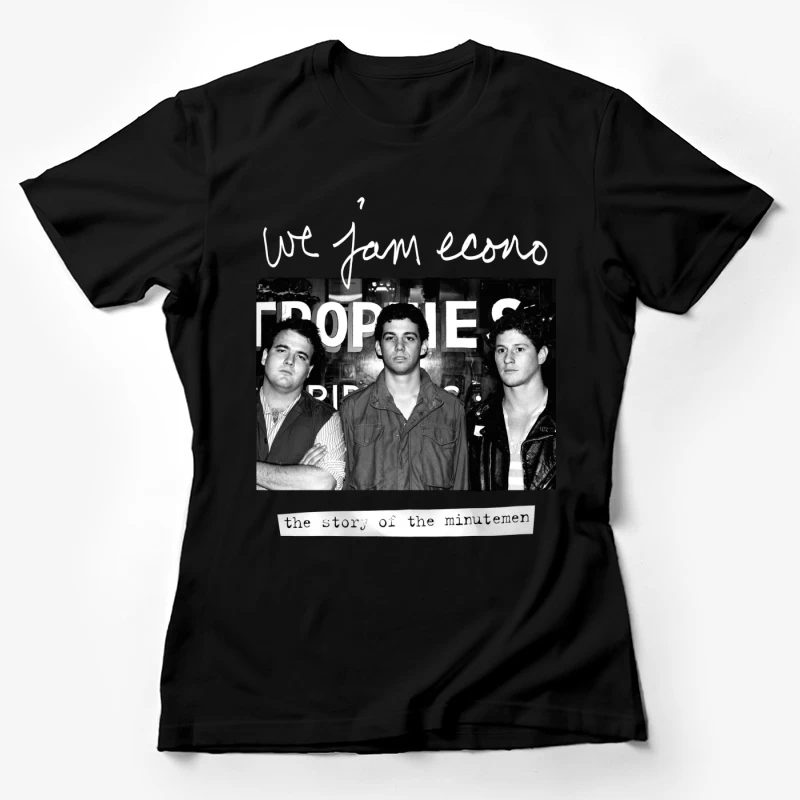 Minutemen Punk Band Female T-Shirt