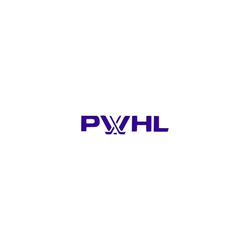 PWHL (Premier Women's Hockey League) Logo in Purple iPhone Case