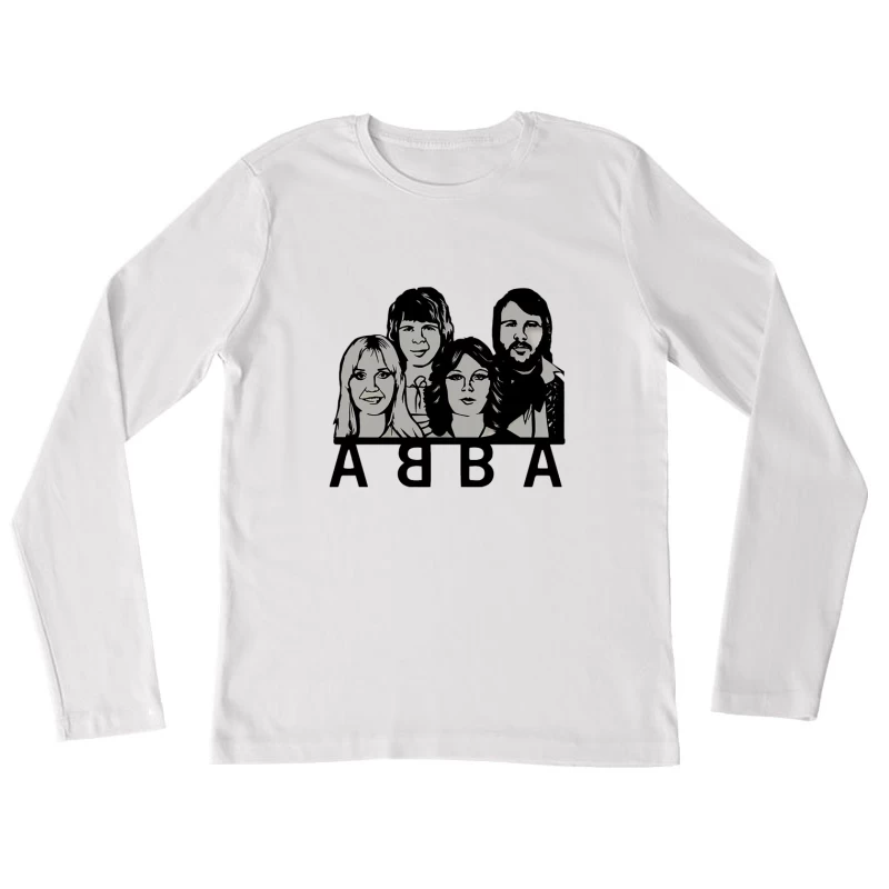 Abba Band Female Long Sleeve T-Shirt