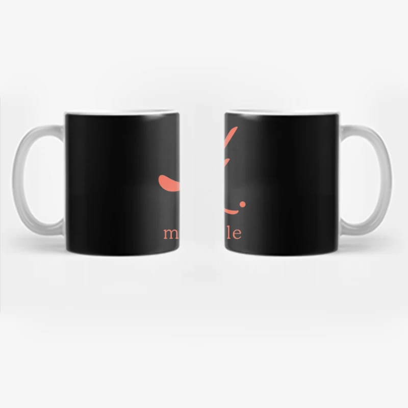 Merivale Hospitality Group Minimalist Red Logo Design Coffee Mug