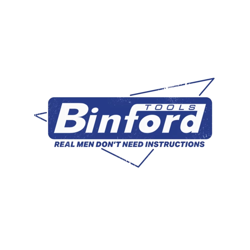 Binford Tools Vintage Logo with Masculine Marketing Slogan Mouse Pad