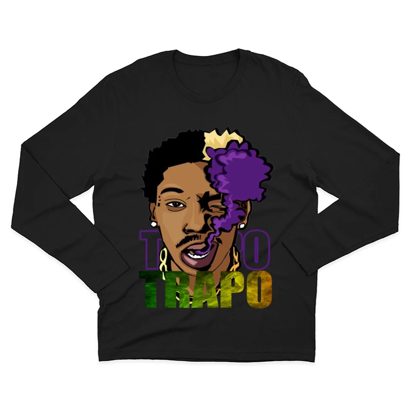 Brain smokes Male Long Sleeve T-Shirt