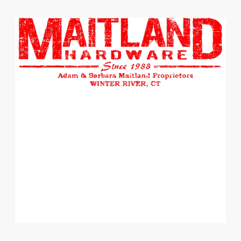 Maitland Hardware from Beetlejuice Throw Pillow