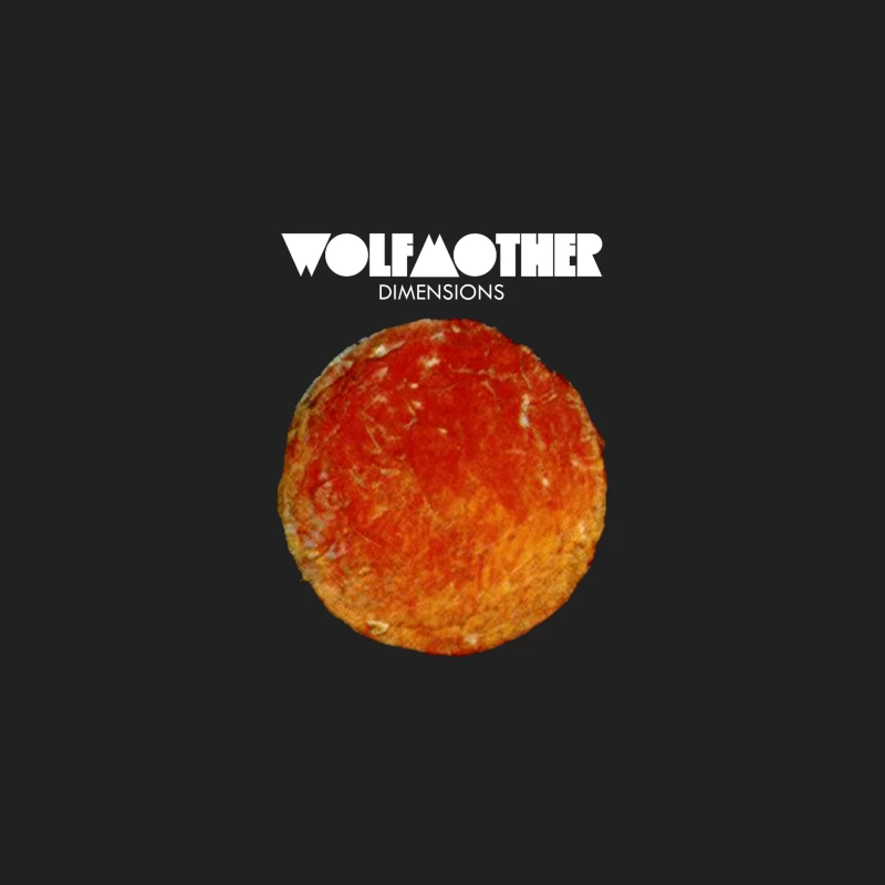 Wolfmother - Dimensions Album Cover with Orange Celestial Design Bucket Hat