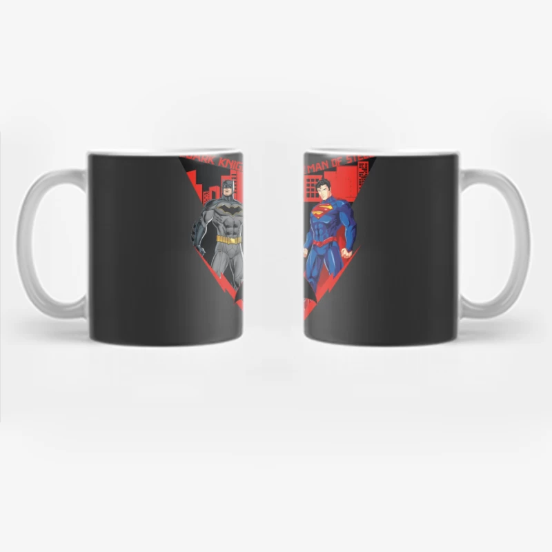 Batman vs Superman: Battle for Gotham City Coffee Mug
