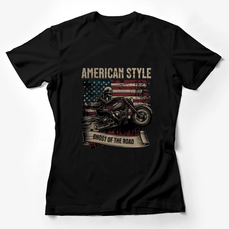 Amerikanischer Geisterfahrer Damen T-Shirt