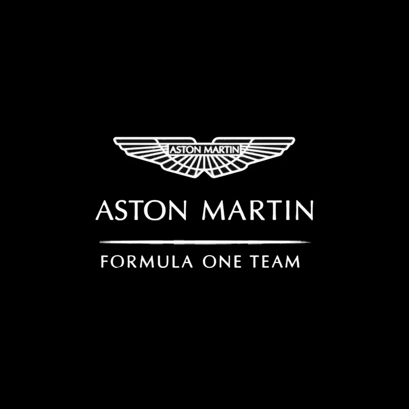 Aston Martin Formula One Team Racing Logo Desk Mat