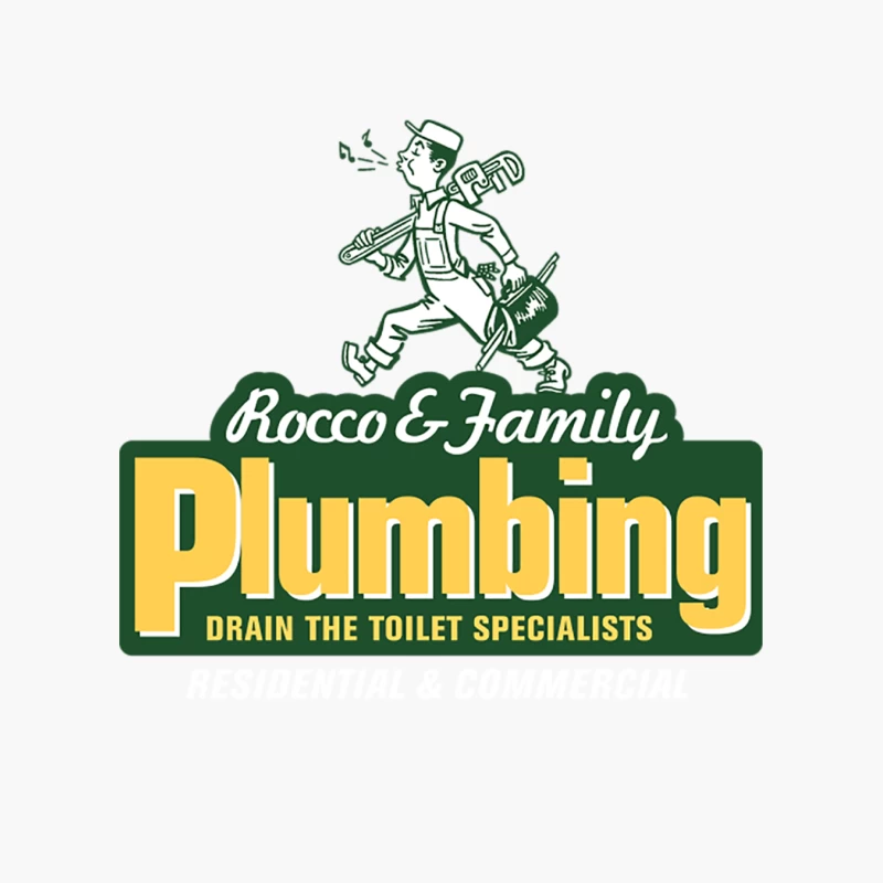 Rocco & Family Plumbing Cotton Tote Bag