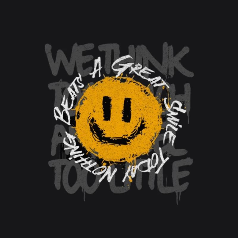 Design Sourire avec texte motivant Femme Sweat à capuche