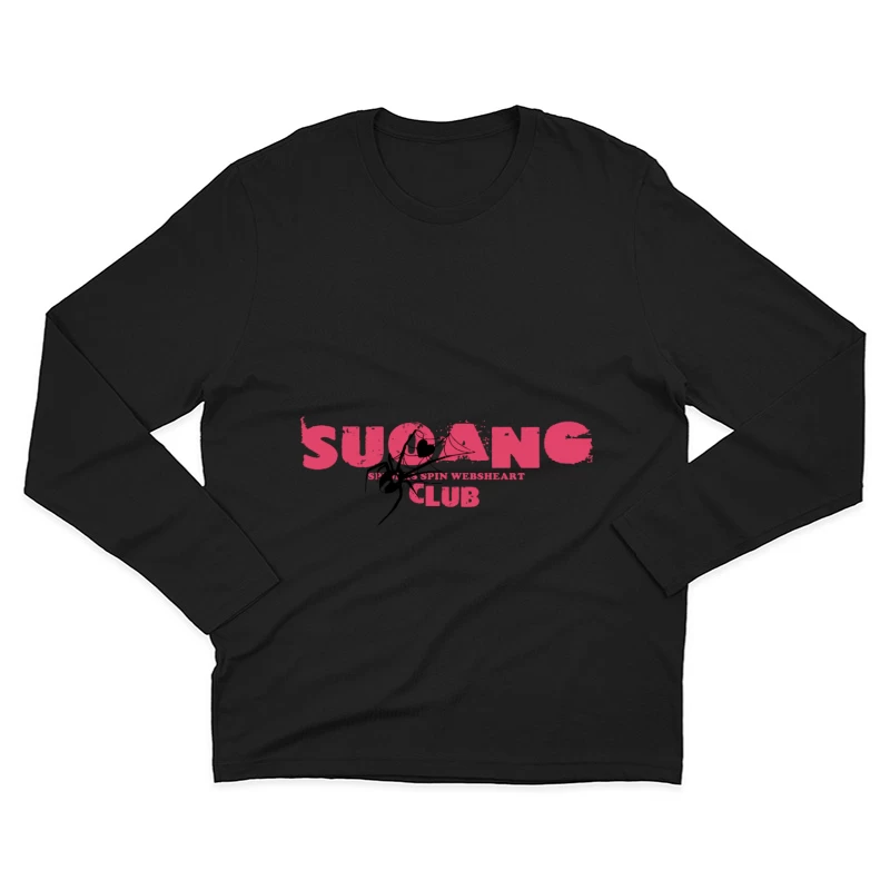 SUCANG Spinnennetz Club Logo Herren Langarm T-Shirt