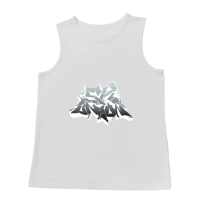 Graffiti-Kunstwerk mit abstraktem Design Herren Tanktops