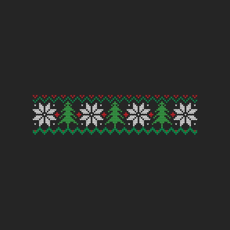 Motif de Noël tricoté Homme Sweat-shirt à enfiler