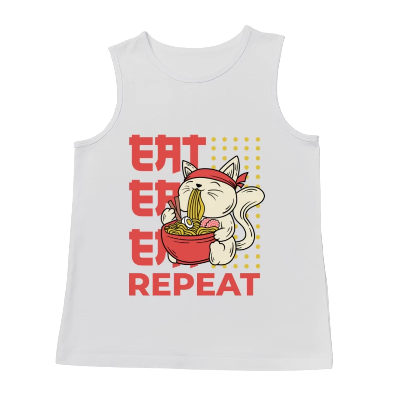 Noodle Cat Male Tank Top