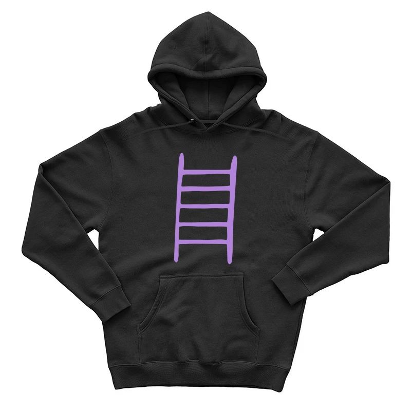 Illustration d'une échelle violette Homme Sweat à capuche