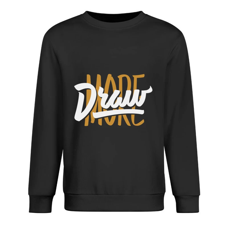 Kreatives Zeichendesign Herren Pullover Sweatshirt