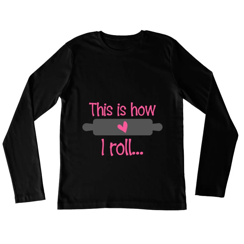 Cuisiner avec passion Femme Manches Longues T-Shirt
