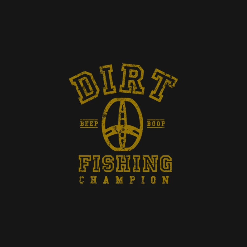 Dirt Fishing Desk Mat