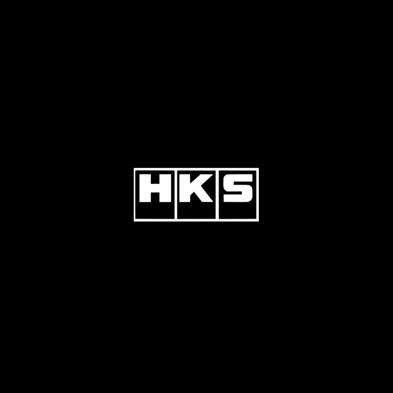 HKS Automotive Performance Brand Logo iPhone Case