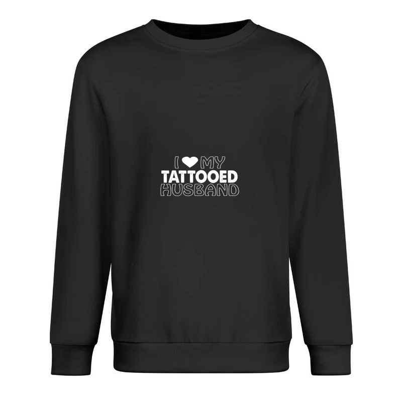 J'aime mon mari tatoué Homme Sweat-shirt à enfiler