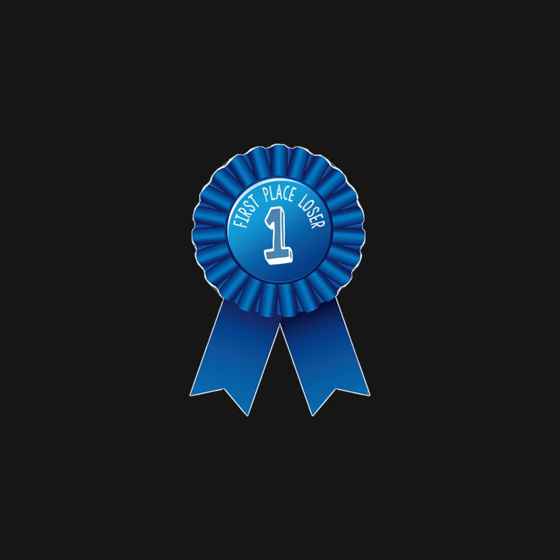 First Place Loser Pocket Design Desk Mat