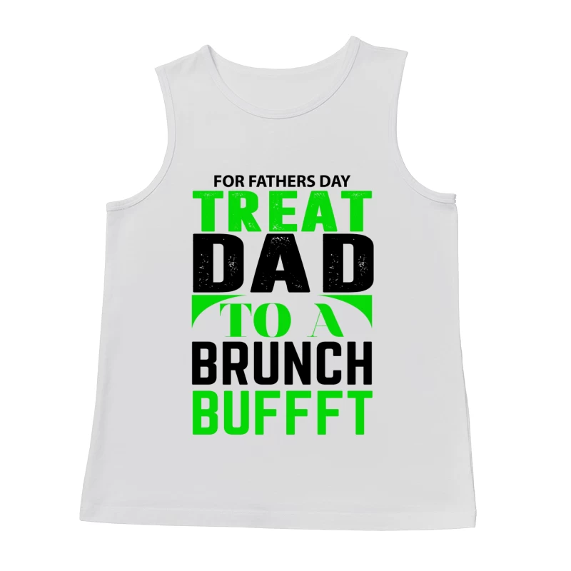 Offre spéciale fête des pères : brunch buffet Homme Débardeur