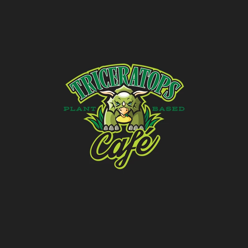 Triceratops Vegetarian Cafe Bucket Hat