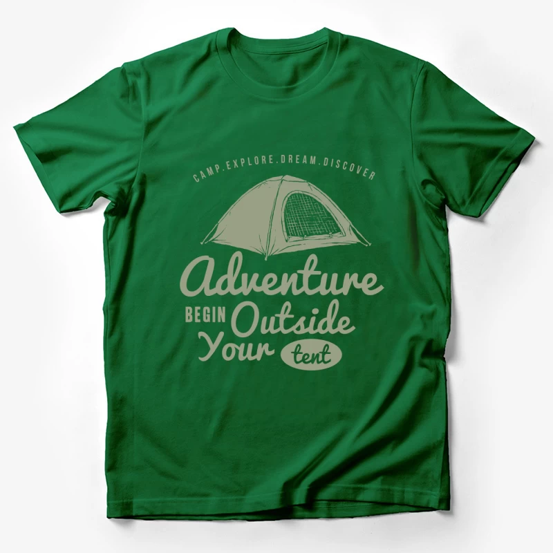 Aventure en Plein Air: Explorez et Découvrez Homme T-Shirt