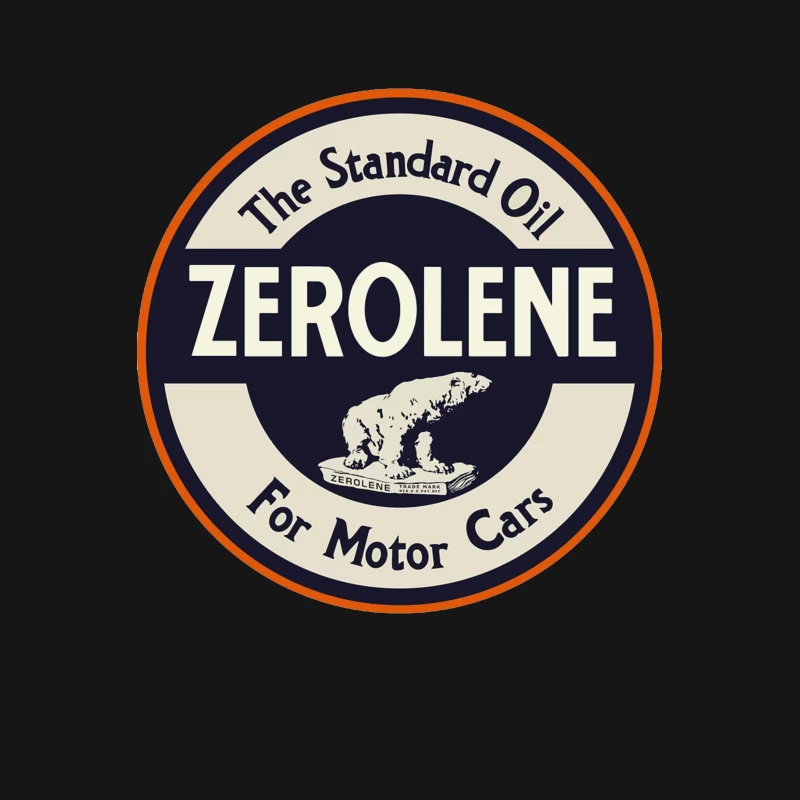 Vintage Standard Oil Zerolene Motor Car Advertisement with Polar Bear Logo Female T-Shirt