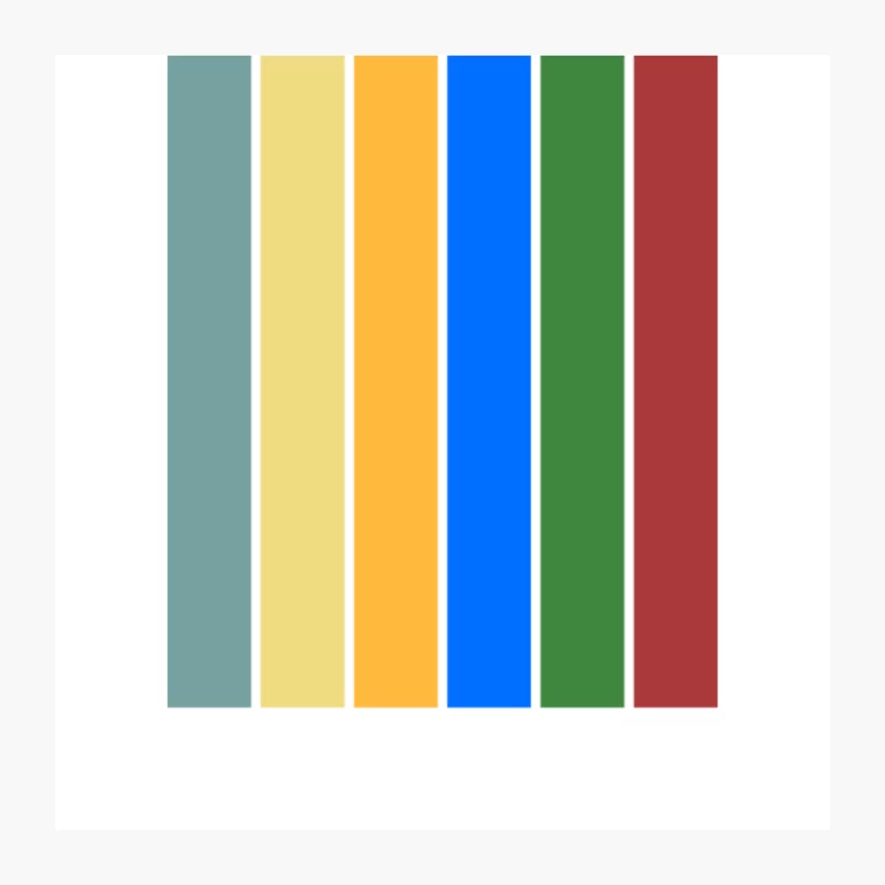 Delaware State Flag   Original Minimalist Artwork Poster Design Pin