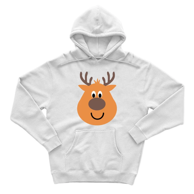 Visage de renne joyeux Homme Sweat à capuche