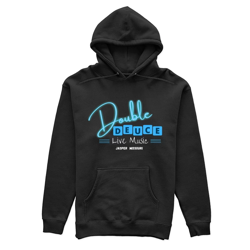 Double Deuce Live Music Venue in Jasper Missouri Female Pullover Hoodie