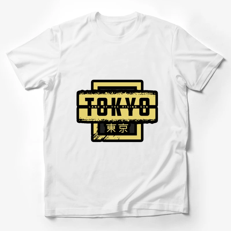 Tokyo: Land of the Rising Sun Graphic Design Male T-Shirt