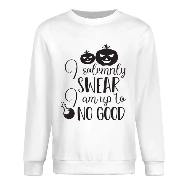 Design Halloween Esprit Malicieux Homme Sweat-shirt à enfiler