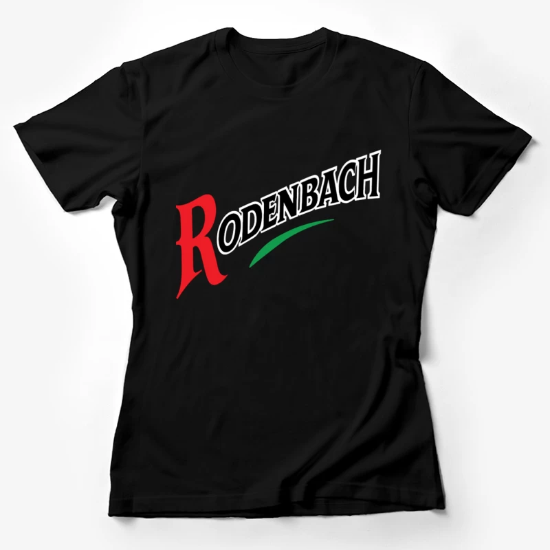 Rodenbach Beer Brand Logo Design Female T-Shirt