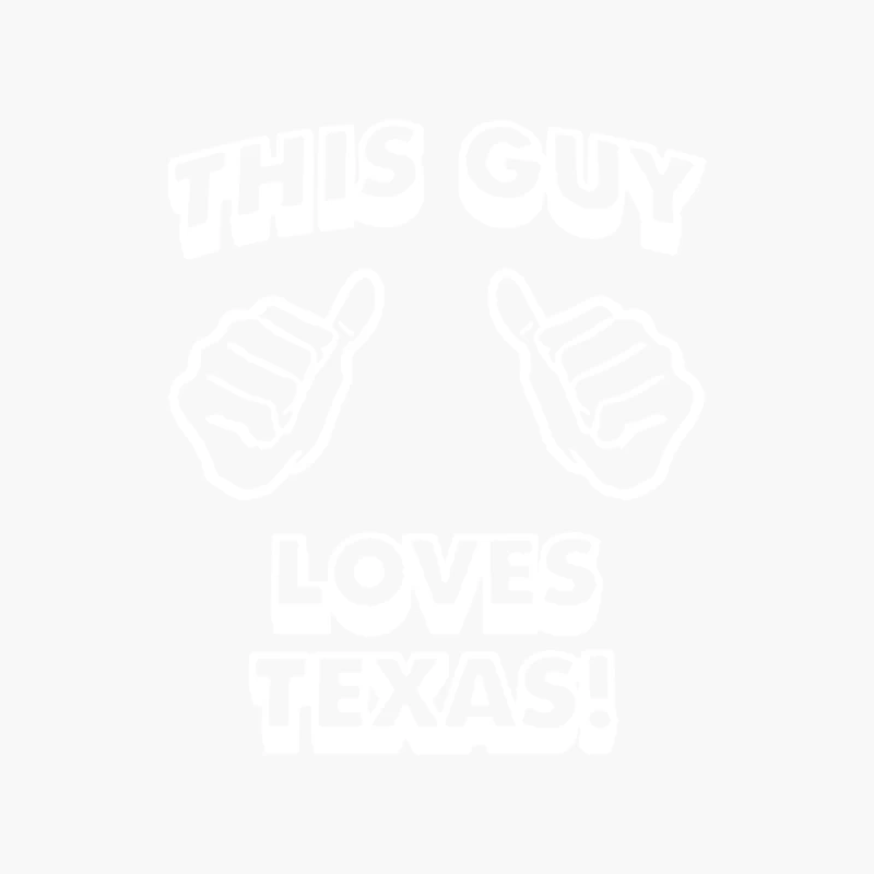 This Guy Loves Texas Cotton Tote Bag